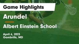 Arundel  vs Albert Einstein School Game Highlights - April 6, 2023