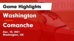 Washington  vs Comanche  Game Highlights - Dec. 10, 2021