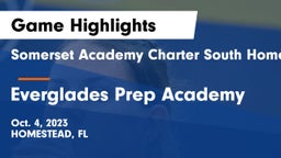 Somerset Academy Charter South Homestead vs Everglades Prep Academy Game Highlights - Oct. 4, 2023