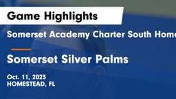 Somerset Academy Charter South Homestead vs Somerset Silver Palms Game Highlights - Oct. 11, 2023