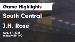 South Central  vs J.H. Rose  Game Highlights - Aug. 31, 2023