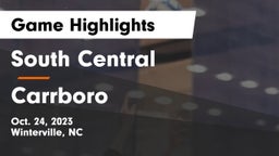 South Central  vs Carrboro Game Highlights - Oct. 24, 2023