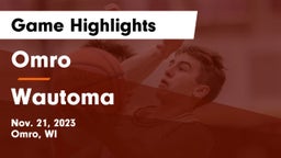 Omro  vs Wautoma  Game Highlights - Nov. 21, 2023