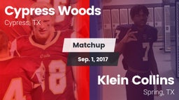 Matchup: Cypress Woods High vs. Klein Collins  2017