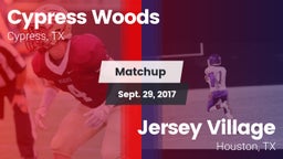 Matchup: Cypress Woods High vs. Jersey Village  2017
