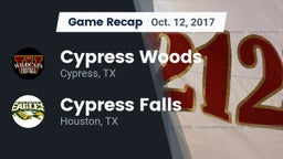 Recap: Cypress Woods  vs. Cypress Falls  2017
