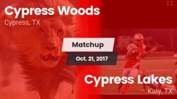 Matchup: Cypress Woods High vs. Cypress Lakes  2017