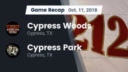 Recap: Cypress Woods  vs. Cypress Park   2018