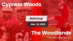Matchup: Cypress Woods High vs. The Woodlands  2019