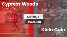 Matchup: Cypress Woods High vs. Klein Cain  2020