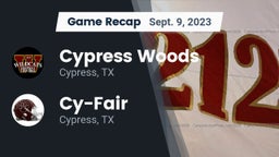 Recap: Cypress Woods  vs. Cy-Fair  2023