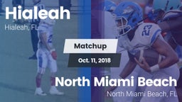 Matchup: Hialeah  vs. North Miami Beach  2018