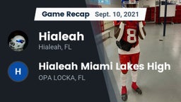 Recap: Hialeah  vs. Hialeah Miami Lakes High 2021