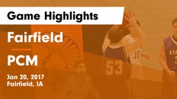 Fairfield  vs PCM  Game Highlights - Jan 20, 2017