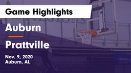Auburn  vs Prattville  Game Highlights - Nov. 9, 2020