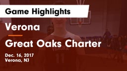 Verona  vs Great Oaks Charter Game Highlights - Dec. 16, 2017