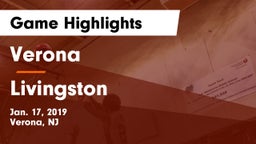 Verona  vs Livingston Game Highlights - Jan. 17, 2019