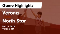 Verona  vs North Star Game Highlights - Feb. 5, 2019