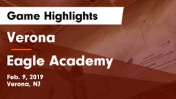 Verona  vs Eagle Academy Game Highlights - Feb. 9, 2019