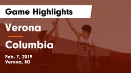 Verona  vs Columbia  Game Highlights - Feb. 7, 2019