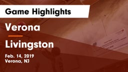 Verona  vs Livingston Game Highlights - Feb. 14, 2019