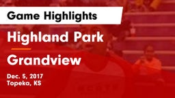 Highland Park  vs Grandview  Game Highlights - Dec. 5, 2017