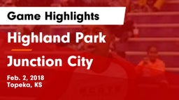 Highland Park  vs Junction City Game Highlights - Feb. 2, 2018