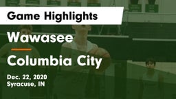 Wawasee  vs Columbia City  Game Highlights - Dec. 22, 2020