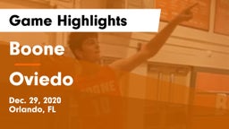 Boone  vs Oviedo  Game Highlights - Dec. 29, 2020