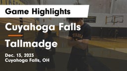 Cuyahoga Falls  vs Tallmadge  Game Highlights - Dec. 13, 2023
