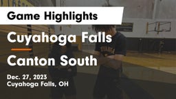 Cuyahoga Falls  vs Canton South  Game Highlights - Dec. 27, 2023