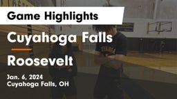 Cuyahoga Falls  vs Roosevelt  Game Highlights - Jan. 6, 2024