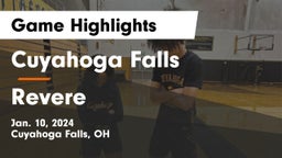 Cuyahoga Falls  vs Revere  Game Highlights - Jan. 10, 2024