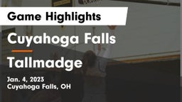 Cuyahoga Falls  vs Tallmadge Game Highlights - Jan. 4, 2023