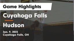 Cuyahoga Falls  vs Hudson Game Highlights - Jan. 9, 2023