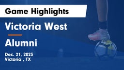 Victoria West  vs Alumni Game Highlights - Dec. 21, 2023