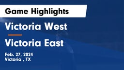 Victoria West  vs Victoria East  Game Highlights - Feb. 27, 2024