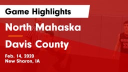 North Mahaska  vs Davis County  Game Highlights - Feb. 14, 2020