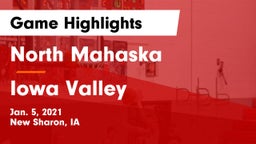 North Mahaska  vs Iowa Valley  Game Highlights - Jan. 5, 2021