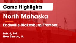 North Mahaska  vs Eddyville-Blakesburg-Fremont Game Highlights - Feb. 8, 2021