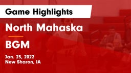 North Mahaska  vs BGM  Game Highlights - Jan. 25, 2022