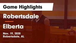 Robertsdale  vs Elberta Game Highlights - Nov. 19, 2020