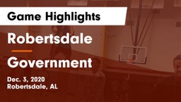 Robertsdale  vs Government Game Highlights - Dec. 3, 2020