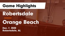 Robertsdale  vs Orange Beach  Game Highlights - Dec. 7, 2020