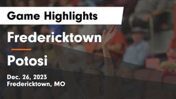 Fredericktown  vs Potosi  Game Highlights - Dec. 26, 2023
