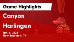 Canyon  vs Harlingen  Game Highlights - Jan. 6, 2022