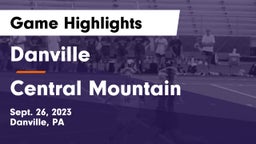 Danville  vs Central Mountain Game Highlights - Sept. 26, 2023