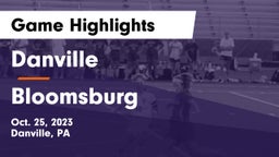 Danville  vs Bloomsburg  Game Highlights - Oct. 25, 2023
