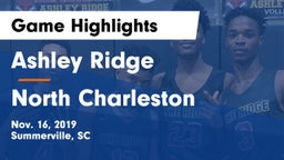 Ashley Ridge  vs North Charleston  Game Highlights - Nov. 16, 2019