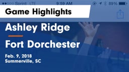 Ashley Ridge  vs Fort Dorchester  Game Highlights - Feb. 9, 2018